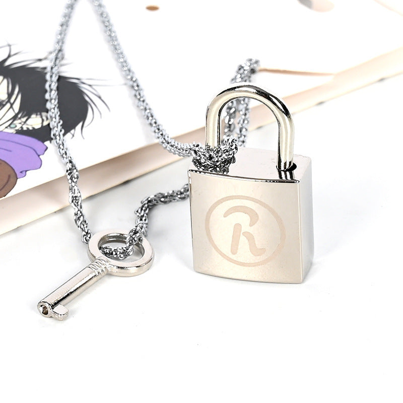 Couple Necklace Couple Lock Unlockable Jewelry