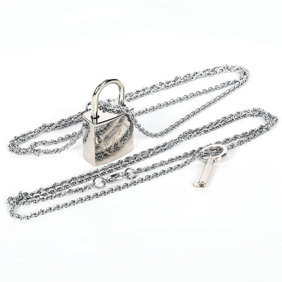 Couple Necklace Couple Lock Unlockable Jewelry