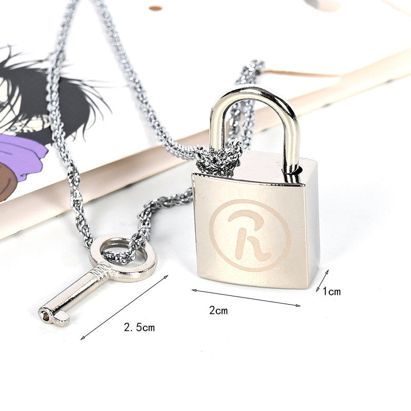 Couple Necklace Couple Lock Unlockable Jewelry